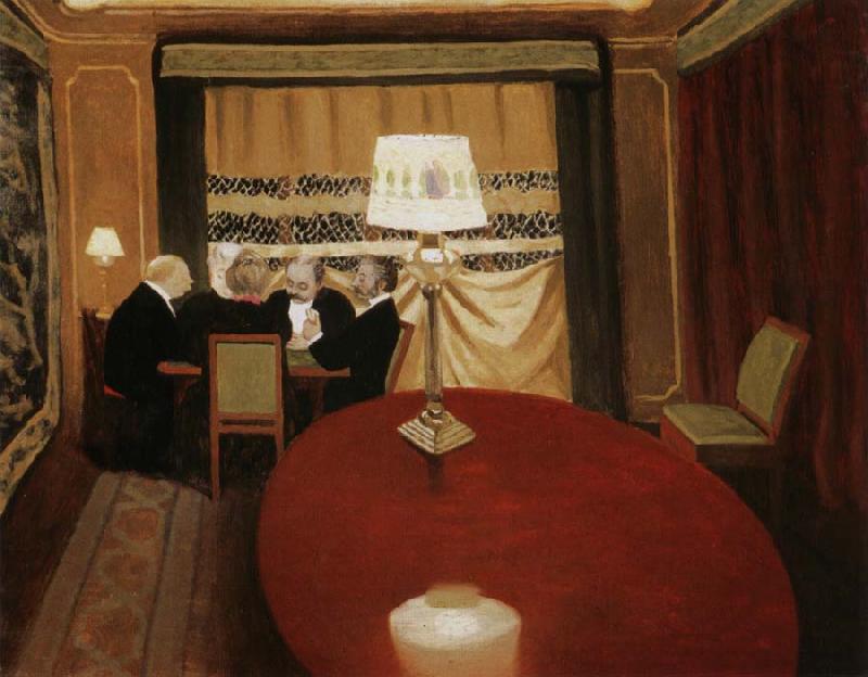 Felix Vallotton The Poker Game oil painting picture